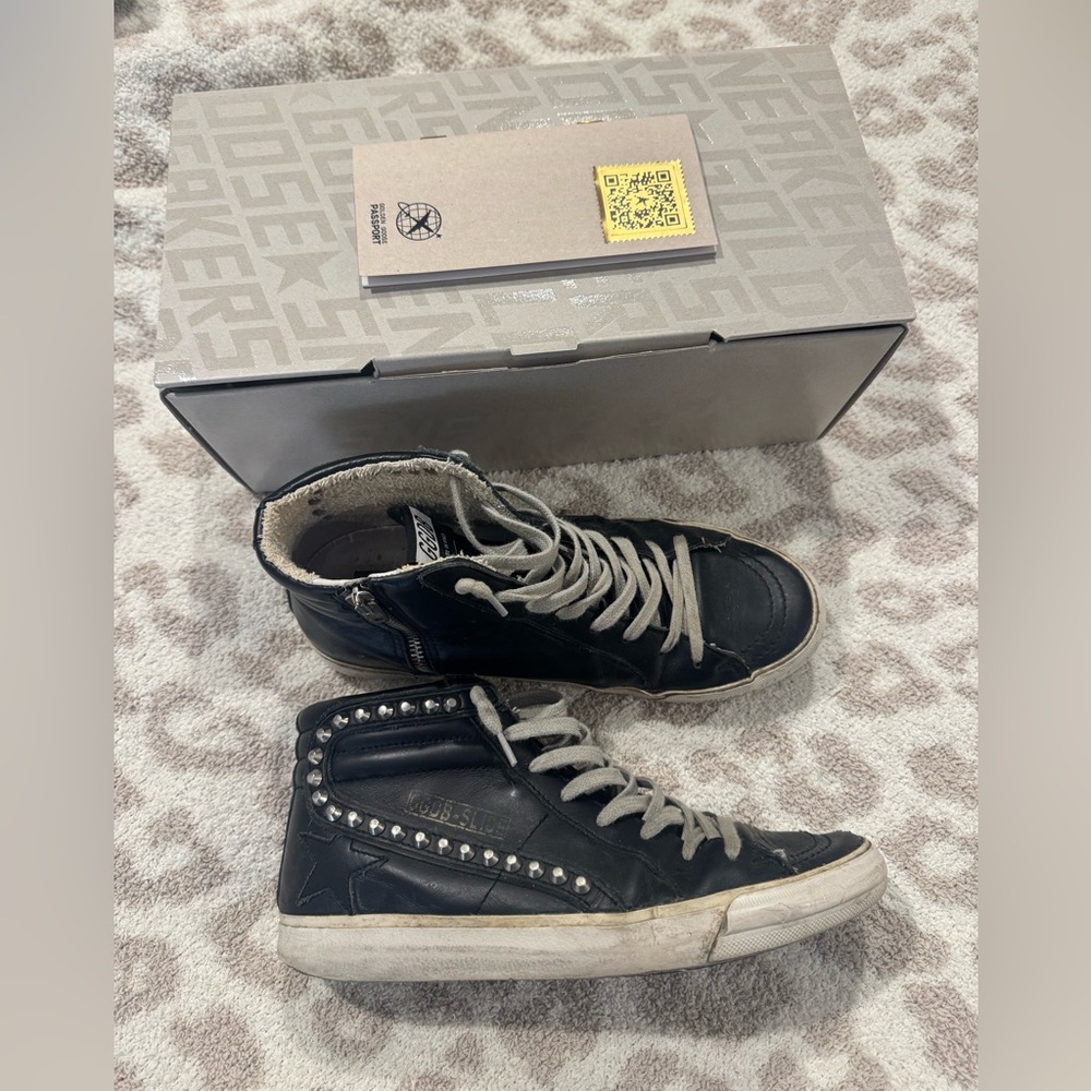 Golden Goose Slide with Studs 39